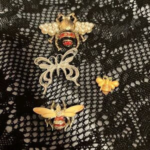 Bees and butterflies